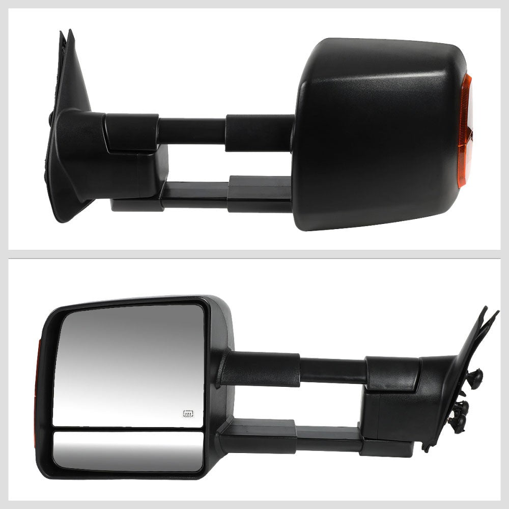 Amber LED Black Powered Side View Mirror Assembly 05-15 Tacoma BFC-SVMIR-071-T888-BK-AM