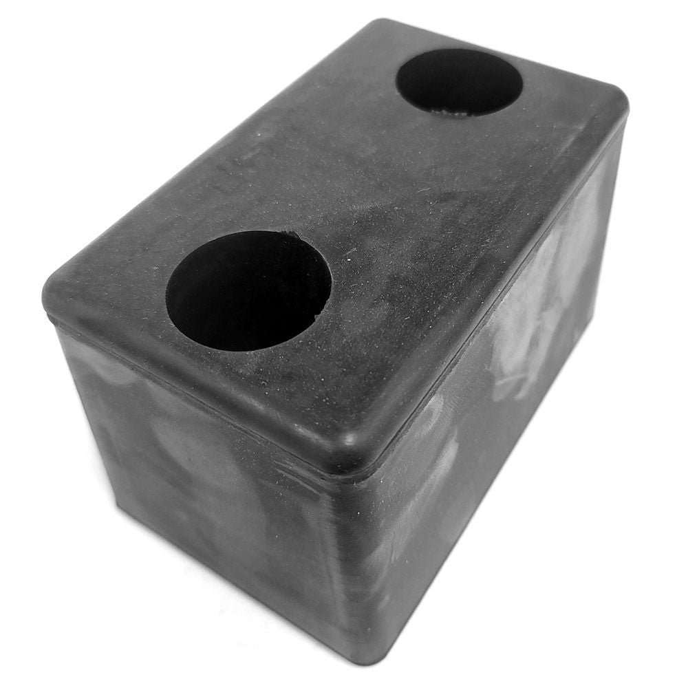 Rectangular 2 Hole 5-5/8" x 3-1/2" x 3-1/2" Dock Bumper BFC-TTP-DBUMP-18