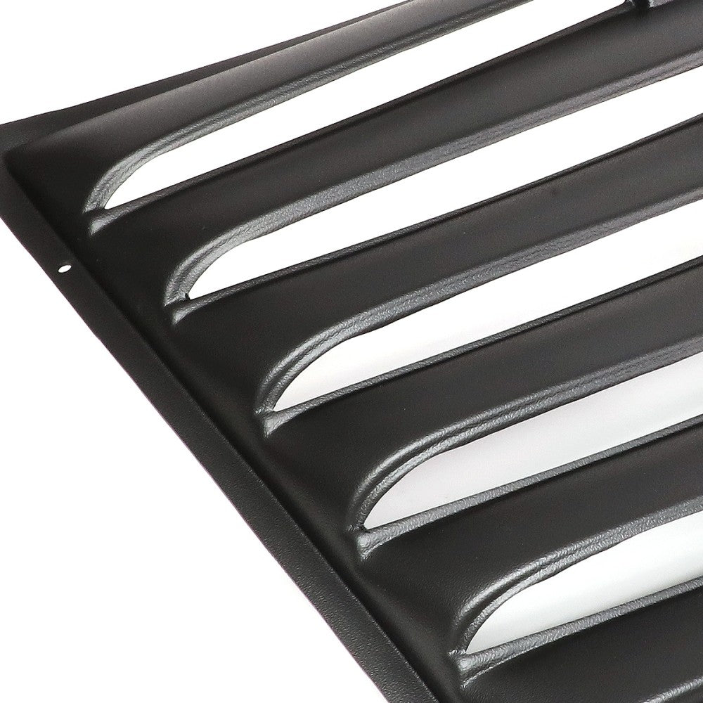 Black Matte Rear Windshield Window Louver Cover 10-15 Camaro Coupe BFC-WDCR-R-002