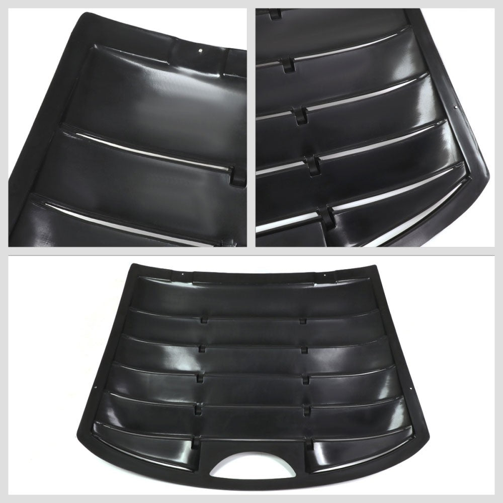 Black Rear Windshield Window Louver Cover 95-05 Cavalier/Sunfire Coupe BFC-WDCR-R-003