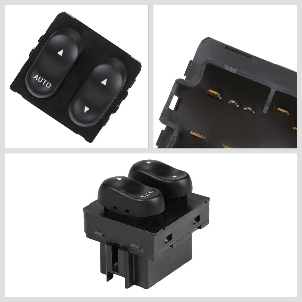 Front Driver Factory Style Power Window Switch For 99-02 F-150/00-02 F-250 SD