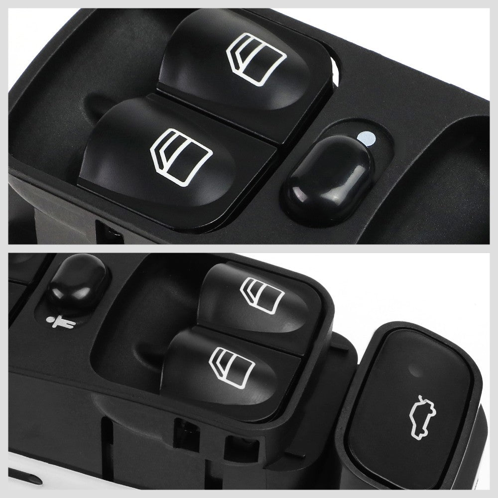Front Driver Factory Style Power Window Switch For 01-07 Mercedes-Benz C-Class