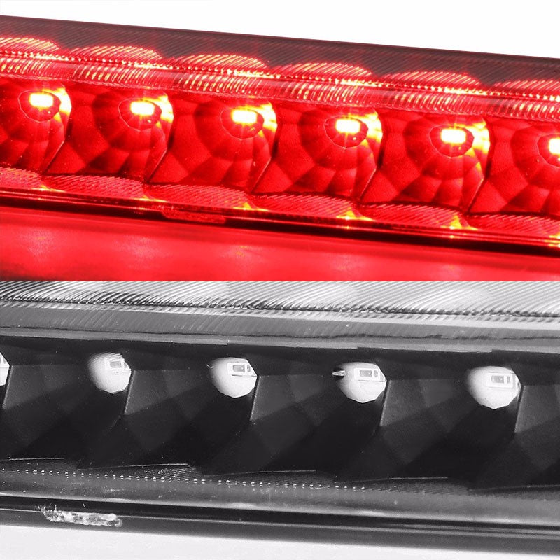 Black Housing Clear Len Rear Third Brake LED Light For Toyota 10-16 4Runner N280-Exterior-BuildFastCar