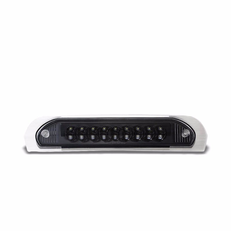 Black Housing Clear Len Third Brake/Reverse Red LED Light For Dodge 02-08 Ram-Exterior-BuildFastCar