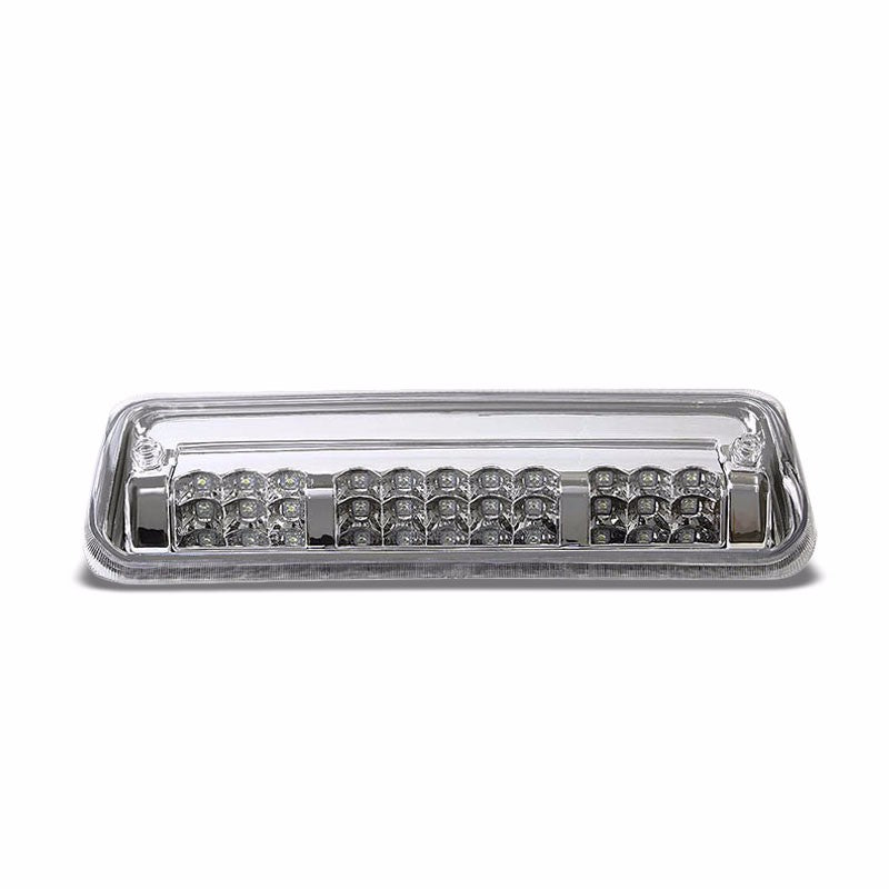 Chrome Housing Clear Len Rear Third Brake LED Light For Ford 04-08 F-150/Lobo-Exterior-BuildFastCar