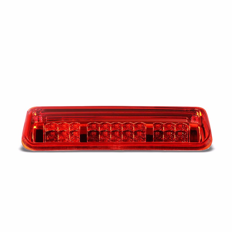 Chrome Housing Red Len Rear Third Brake Red Light For Ford 04-08 F-150/Lobo-Exterior-BuildFastCar