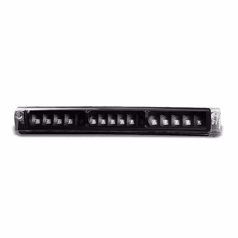 Black Housing Clear Len Rear Third Brake Red LED Light For Ford 97-03 F150/F250-Exterior-BuildFastCar