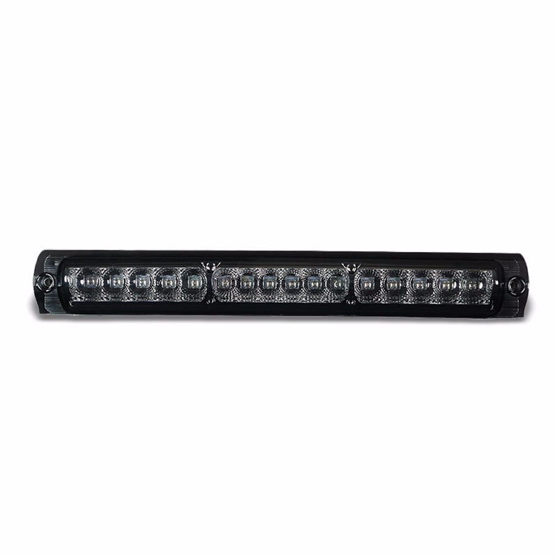 Chrome Housing Smoke Len Rear Third Brake Red LED Light For Ford 97-03 F150/F250-Exterior-BuildFastCar