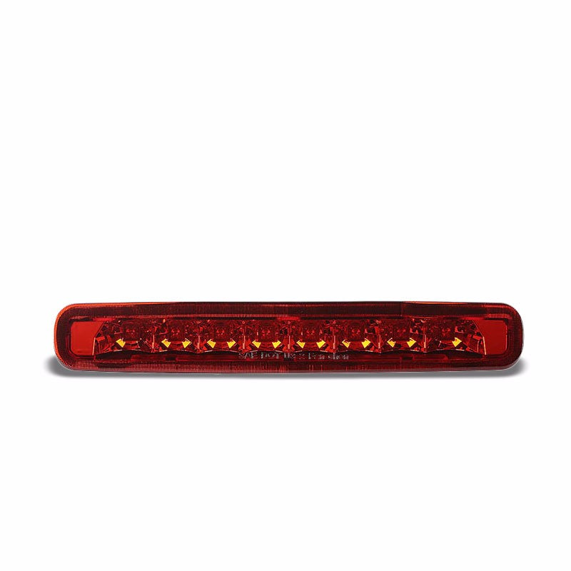 Chrome Housing Red Len Third Brake Red LED Light For Ford 05-09 Mustang/Shelby-Exterior-BuildFastCar