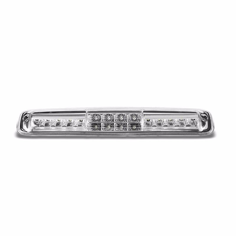 Clear Third Brake/Reverse Red/White LED Light For 99-07 Sierra HD/Classic V8/V6-Exterior-BuildFastCar