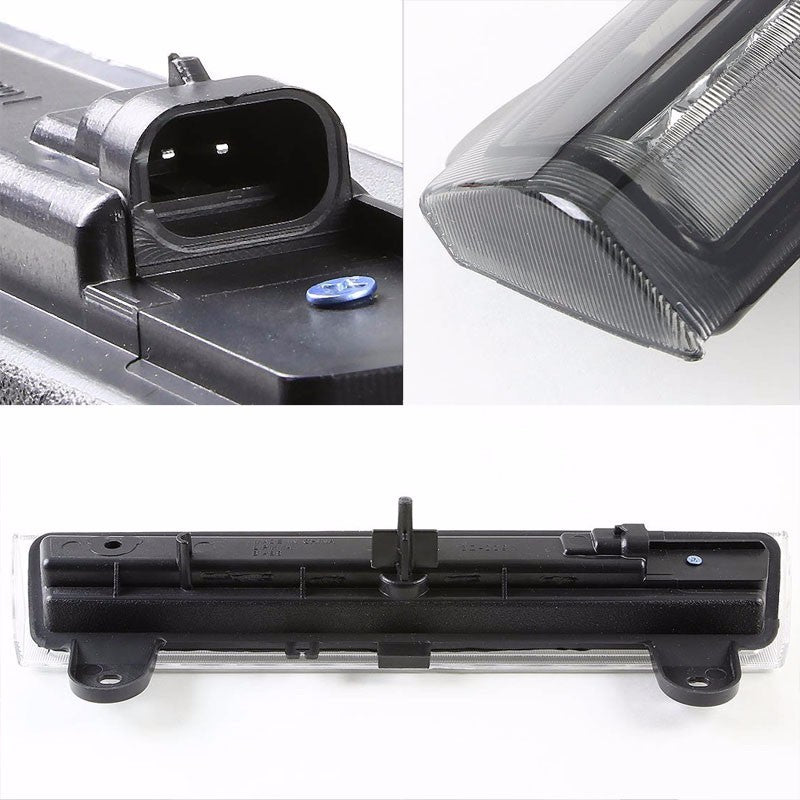 Chrome Housing Smoke Len Third Brake/Reverse LED Light For 00-06 Yukon/Tahoe/XL-Exterior-BuildFastCar