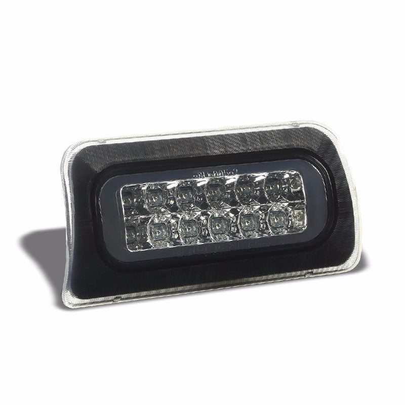 Chrome Housing Smoke Len Third Brake LED Light For GMC/Chevy 94-03 Sonoma/S10-Exterior-BuildFastCar