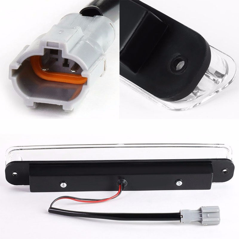 Chrome Housing Clear Len Third Brake LED Light For Honda 94-97 Passport/Rodeo-Exterior-BuildFastCar