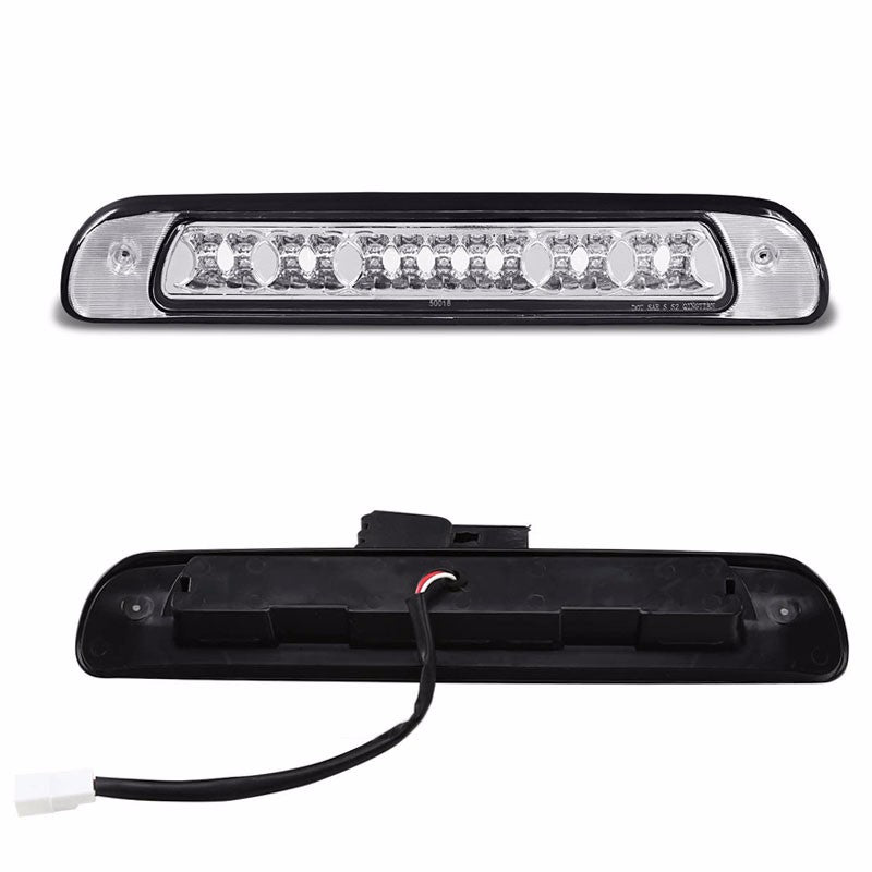 Chrome Housing Clear LenThird Brake/Reverse LED Light For Toyota 00-06 Tundra-Exterior-BuildFastCar