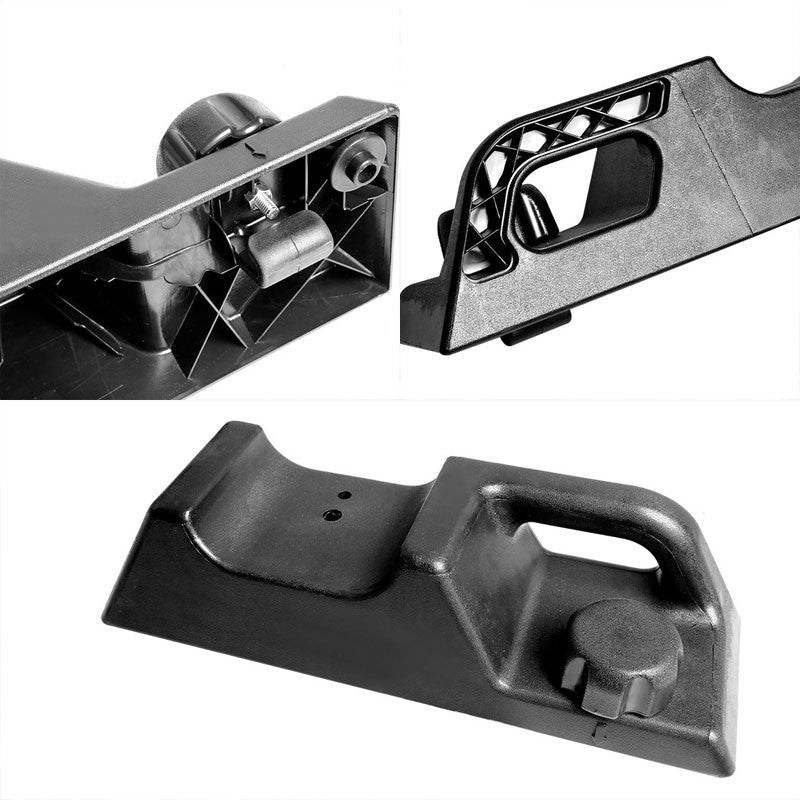 Black Front Bull Bumper Brush Grille Guard+Roof Rack For 03-09 Hummer H2 4DR-Exterior-BuildFastCar