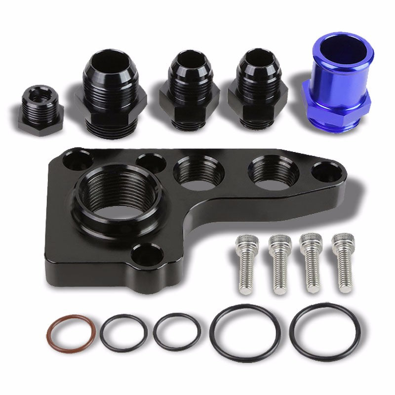 Remote Oil Filter Relocate Adapter For 91-12 Ford Modular V8 4.6/5.4 XUR-ADAPTER-FILTER-FORDM