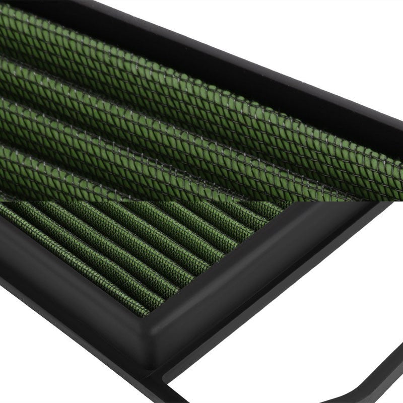 Reusable Green High Flow Drop-In Panel Air Filter For Mercedes E400/GL450/SL400-Performance-BuildFastCar