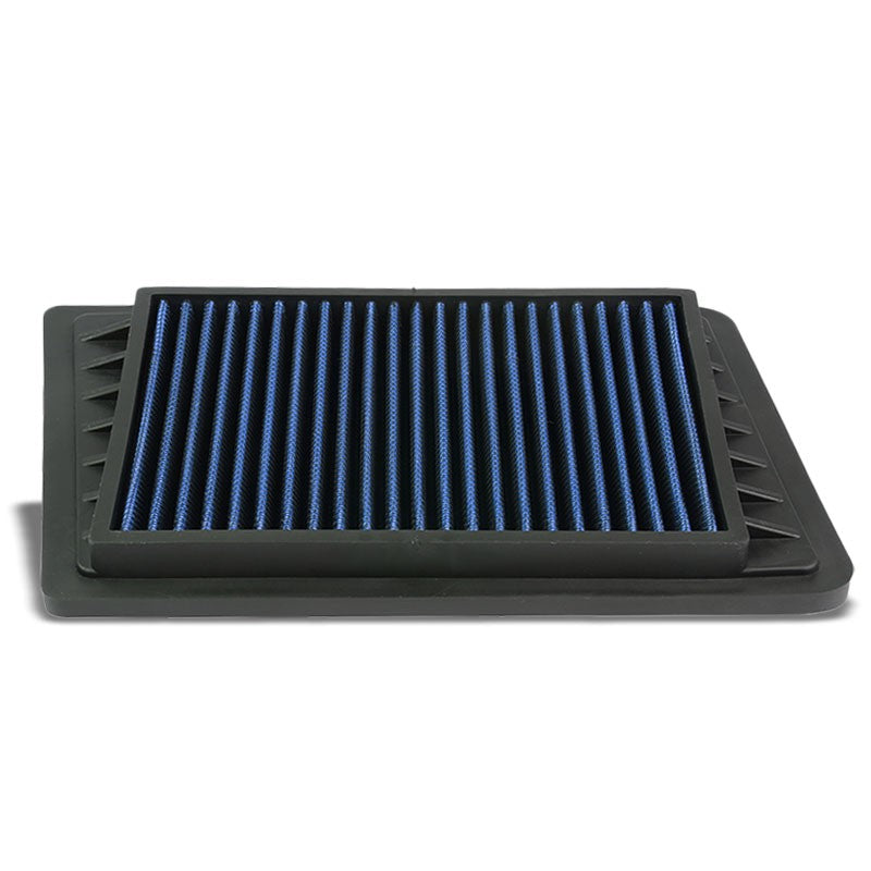 Blue High Flow Washable/Reuse OE Drop-In Air Filter For 02-05 Liberty 2.4L-Performance-BuildFastCar
