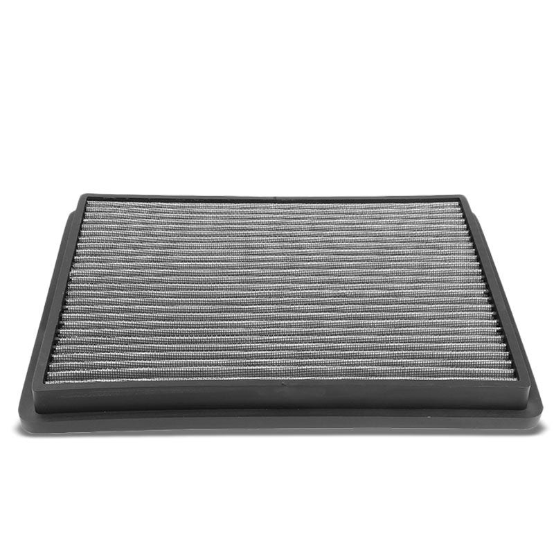 Silver High Flow Washable Airbox Drop-In Panel Air Filter For 00-16 Yukon v8-Performance-BuildFastCar