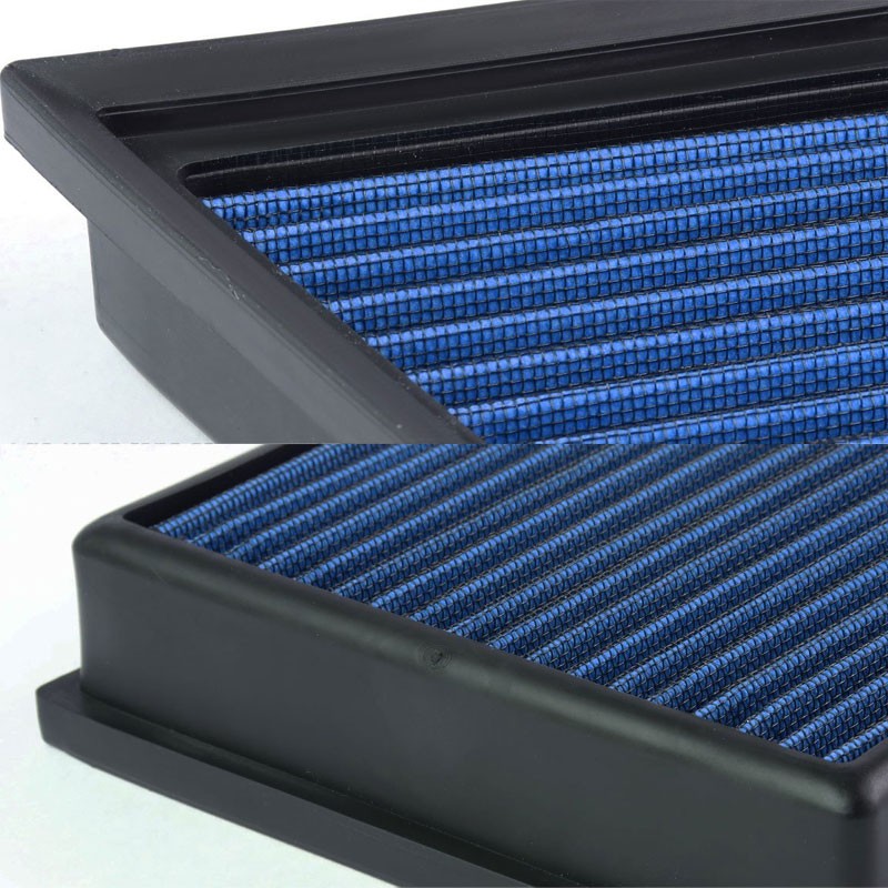 Blue High Flow Washable Drop-In Panel Air Filter For Evoque/LR2/Discovery Sport-Performance-BuildFastCar