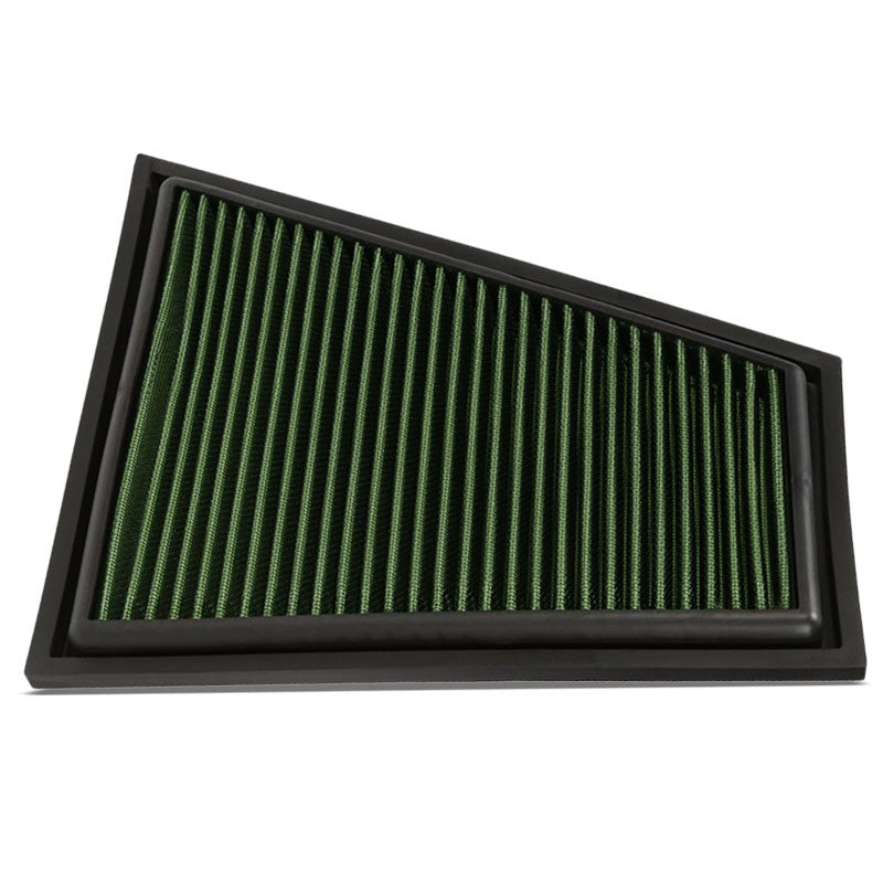 Reusable Green High Flow Drop-In Panel Air Filter For BMW 13-15 X1 Sdrive28i-Performance-BuildFastCar