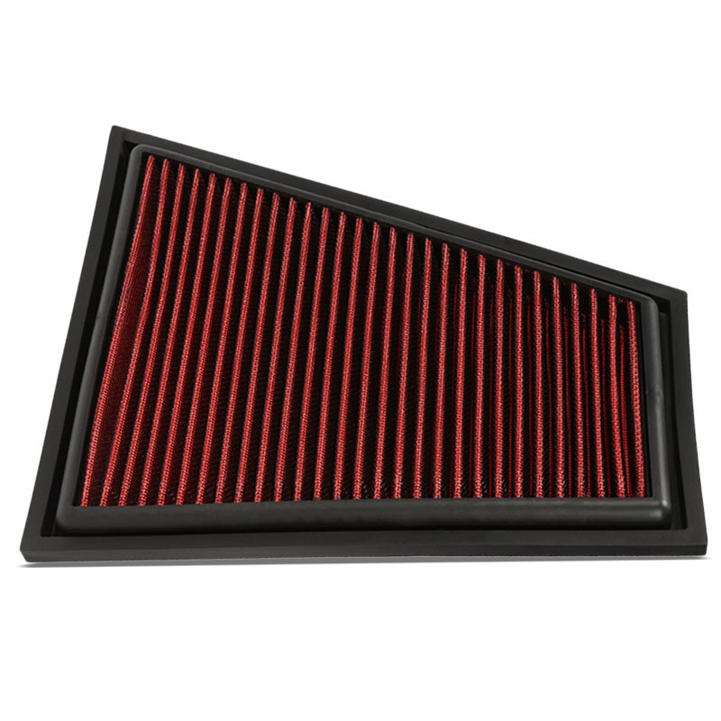 Reusable Red High Flow Drop-In Panel Air Filter For BMW 13-15 X1 Sdrive28i-Performance-BuildFastCar