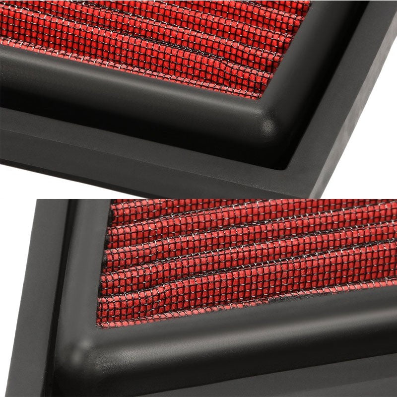 Reusable Red High Flow Drop-In Panel Air Filter For BMW 13-15 X1 Sdrive28i-Performance-BuildFastCar