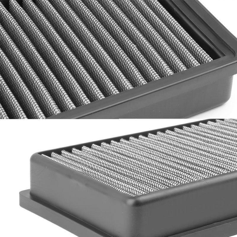 Silver High Flow Washable Drop-In Panel Air Filter For 2.0T Q5/A4/A5/Quattro-Performance-BuildFastCar