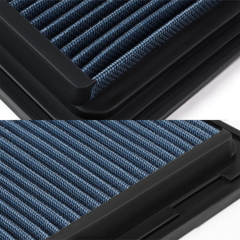 Reusable Blue High Flow Drop-In Panel Air Filter For Subaru 13-17 BRZ 2.0L 2-DR-Performance-BuildFastCar