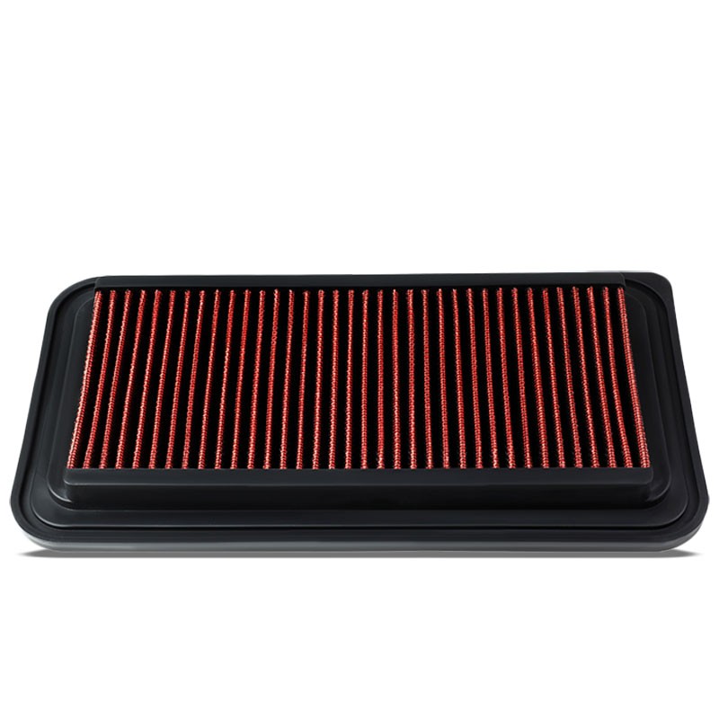 Reusable Red High Flow Drop-In Panel Air Filter For Subaru 13-17 BRZ 2.0L 2-DR-Performance-BuildFastCar