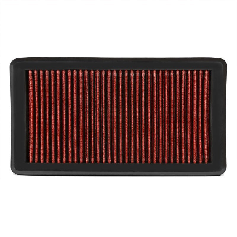 Reusable Red High Flow Drop-In Panel Air Filter For Mazda 03-08 Mazda 6 2.3L-Performance-BuildFastCar