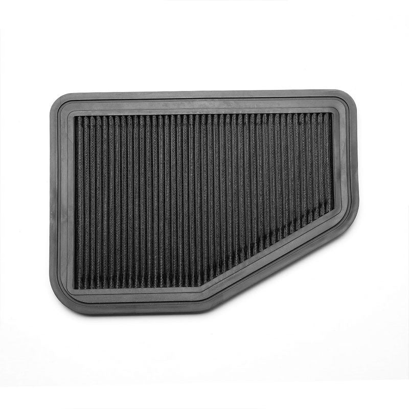 Black High Flow Washable/Reusable Drop-In Panel Air Filter For 08-09 Pontiac G8-Performance-BuildFastCar