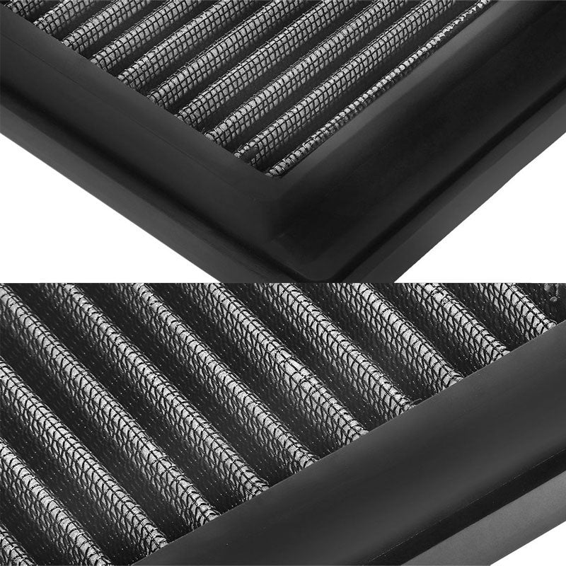 Reusable Silver High Flow Drop-In Panel Air Filter For VW 08-17 Passat 1.8T/2.0T-Performance-BuildFastCar