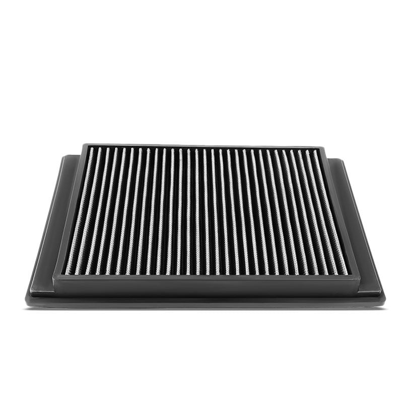 Silver High Flow Washable/Reuse Drop-In Panel Air Filter For 05-09 LR3 4.0L/4.4L-Performance-BuildFastCar