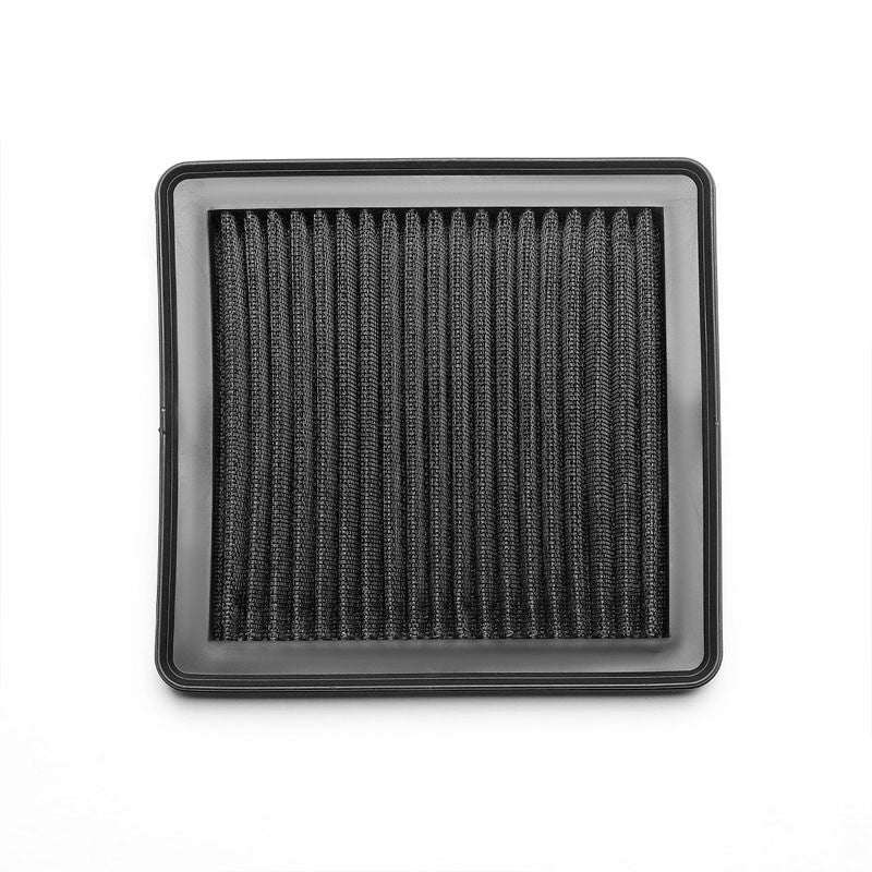Black High Flow Washable Drop-In Panel Air Filter For 06-15 Civic 1.3/1.5 Hybrid-Performance-BuildFastCar