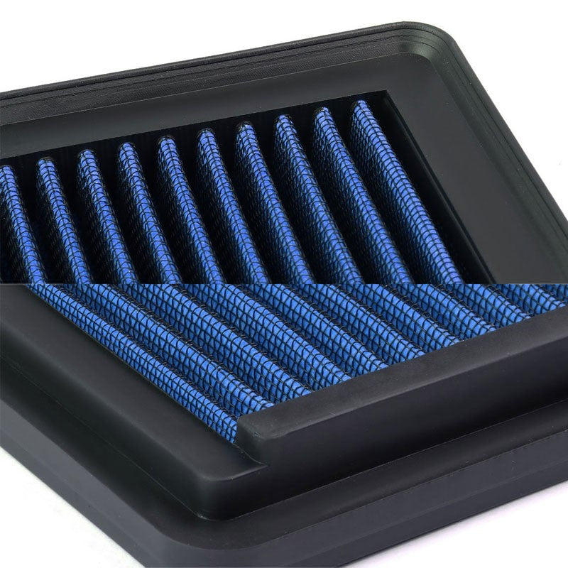 Blue Washable/Reusable Drop-In Panel Air Filter For 06-15 Civic 1.3/1.5 Hybrid-Performance-BuildFastCar
