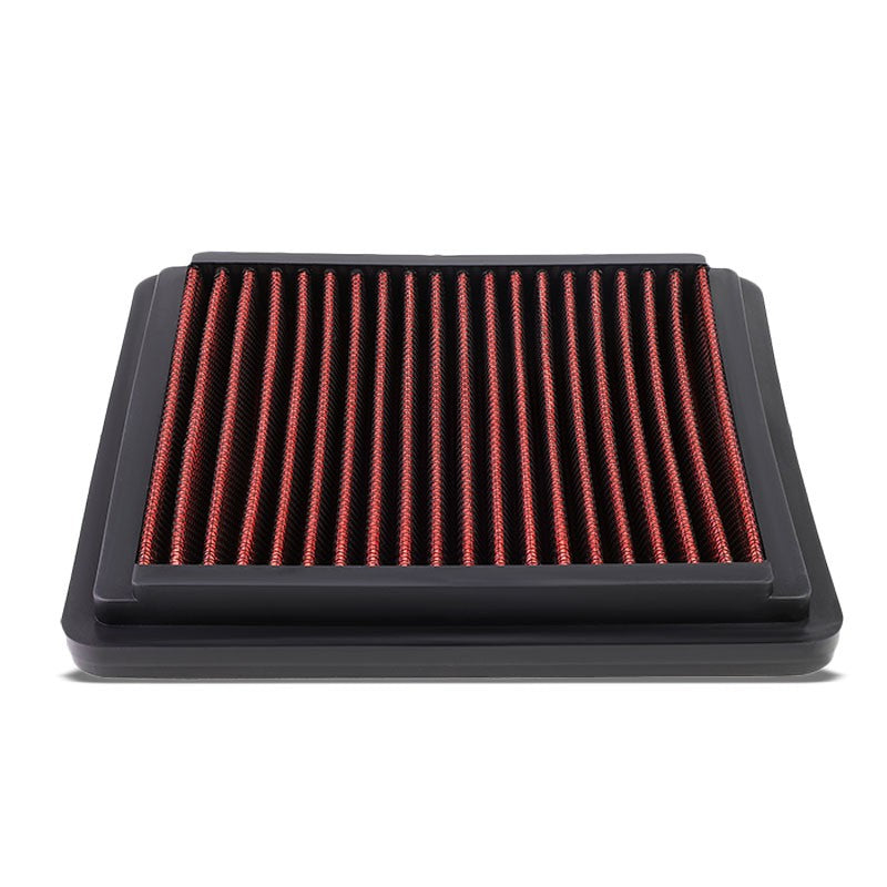Red Washable/Reusable Drop-In Panel Air Filter For 06-15 Civic 1.3/1.5 Hybrid-Performance-BuildFastCar
