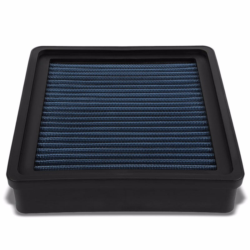 Reusable Blue High Flow Drop-In Panel Air Filter For Mitsubishi 93-96 Mirage-Performance-BuildFastCar