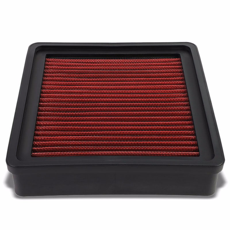 Reusable Red High Flow Drop-In Panel Air Filter For Mitsubishi 93-96 Mirage 1.5L-Performance-BuildFastCar