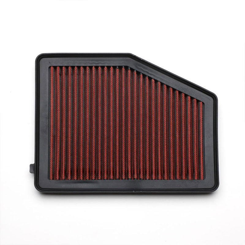 Red High Flow Washable/Reusable Drop-In Panel Air Filter For 13-15 ILX 2.0L-Performance-BuildFastCar