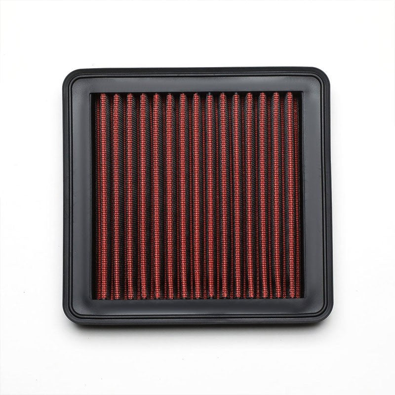 Red Performance Washable Airbox Drop-In Panel Air Filter For 09-13 FIT 1.5L-Performance-BuildFastCar