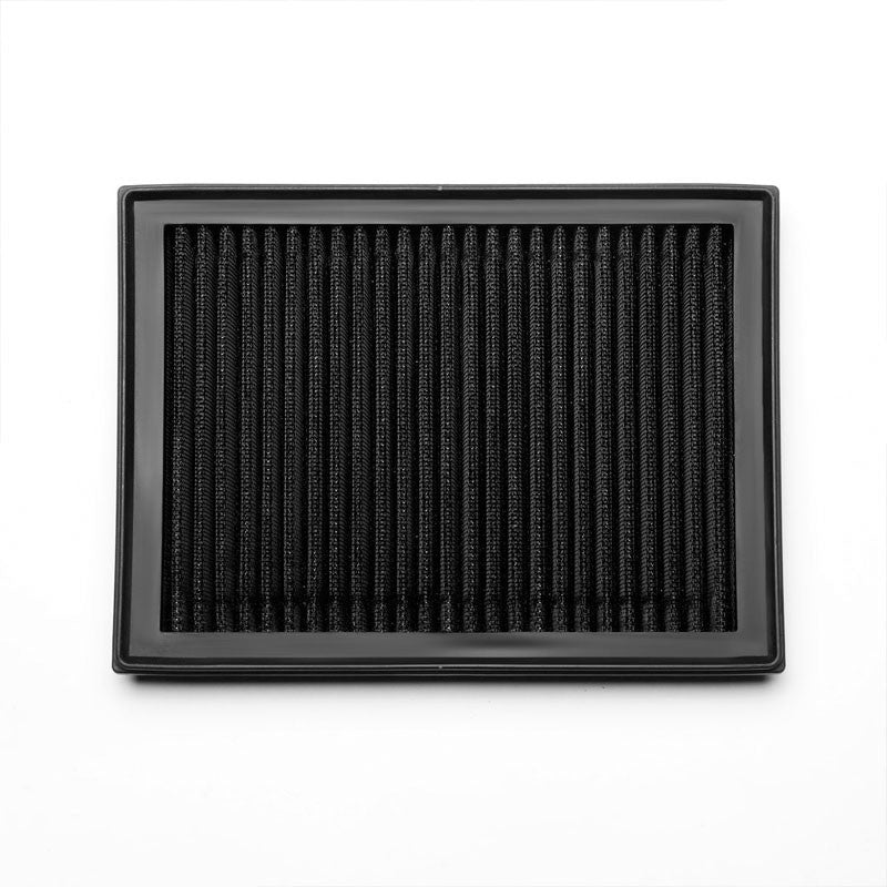 Black High Flow Washable/Reusable Airbox DropIn Panel Air Filter For 09-12 FX35-Performance-BuildFastCar