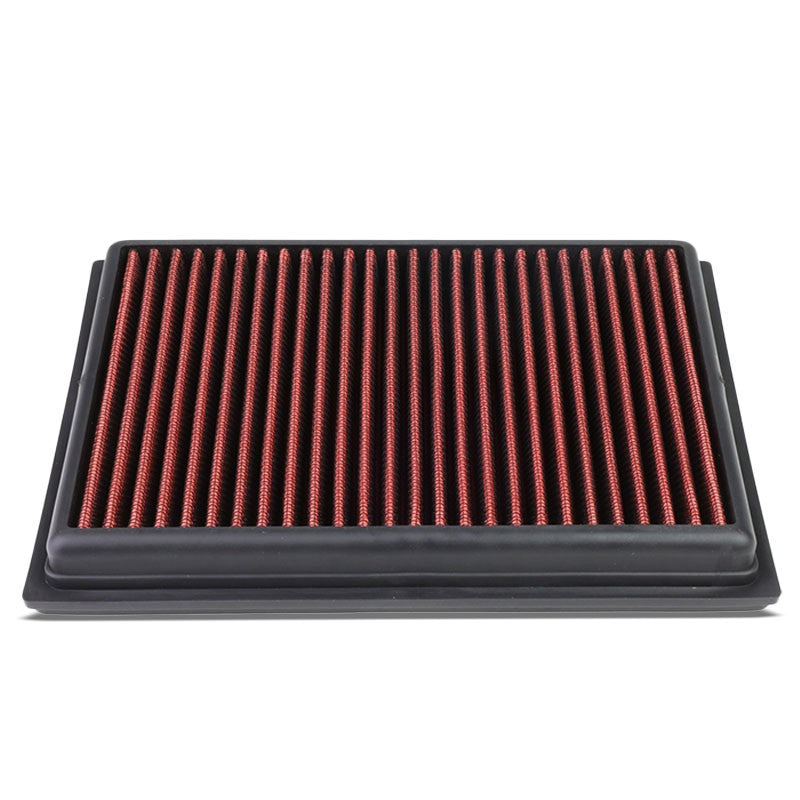 Red Performance Washable/Reuse Airbox Drop-In Panel Air Filter For 08-13 Rogue-Performance-BuildFastCar