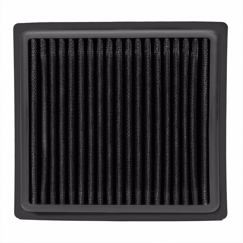 Reusable Black High Flow Drop-In Panel Air Filter For Infiniti 08-13 G37 3.7L-Performance-BuildFastCar