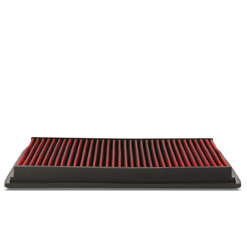 Reusable Red High Flow Drop-In Panel Air Filter For Jeep 05-10 Grand Cherokee-Performance-BuildFastCar