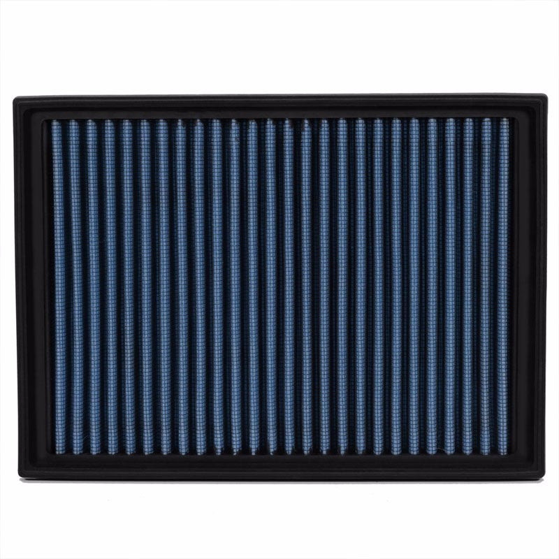 Wash/Reusable Blue High Flow Drop-In Panel Air Filter For BMW 01-06 330Ci 3.0L-Performance-BuildFastCar