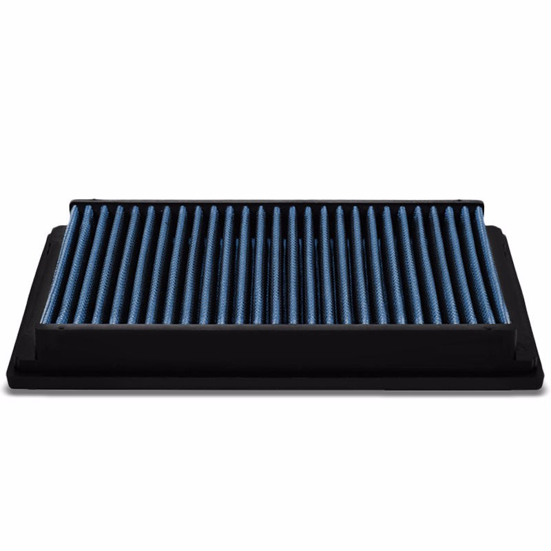Wash/Reusable Blue High Flow Drop-In Panel Air Filter For BMW 01-06 330Ci 3.0L-Performance-BuildFastCar