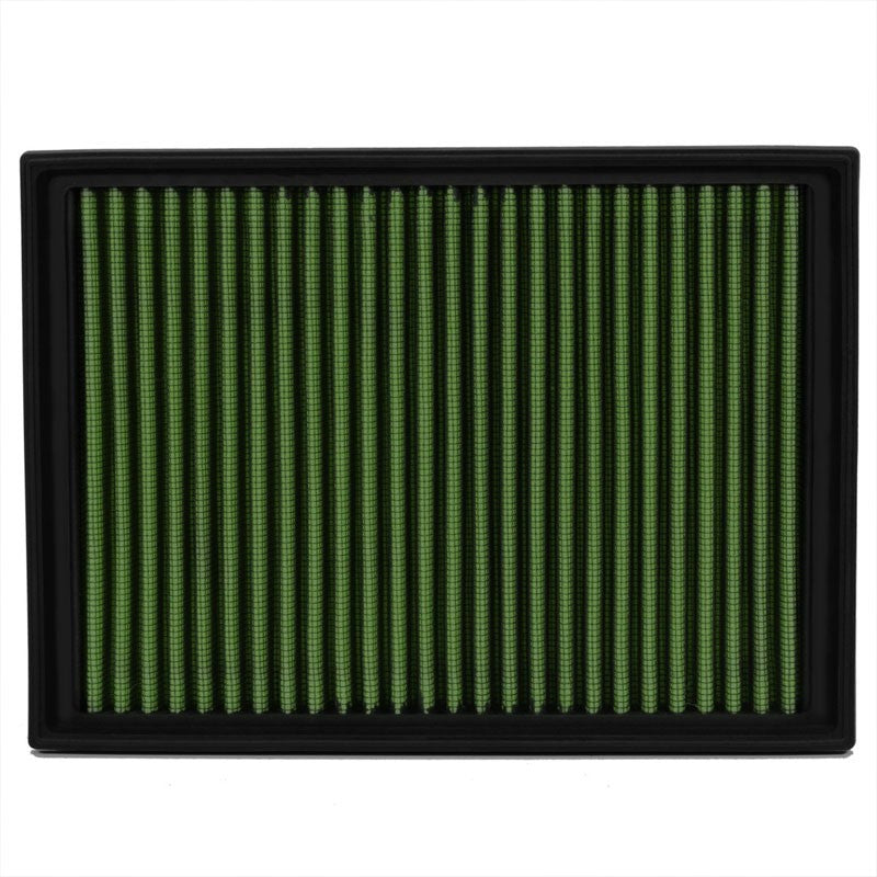 Reusable Green High Flow Drop-In Panel Air Filter For BMW 01-06 330Ci 3.0L-Performance-BuildFastCar