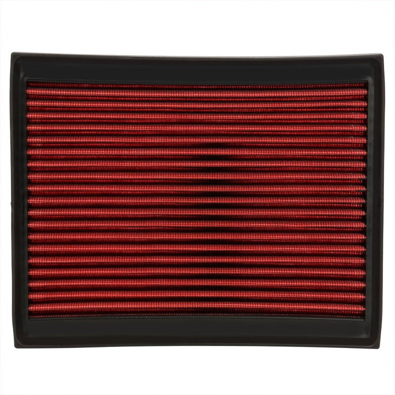 Reusable Red High Flow Drop-In Panel Air Filter For Audi 02-09 A4 Quattro 1.8L-Performance-BuildFastCar