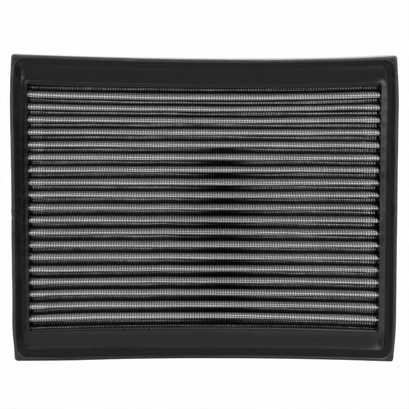 Reusable Silver High Flow Drop-In Panel Air Filter For Audi 02-09 A4 Quattro-Performance-BuildFastCar
